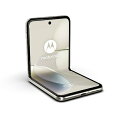 モトローラ｜Motorola motorola razr 40 バニラクリーム Qualcomm Snapdragon 7 Gen 1 Mobile Platform 6.9インチ メモリ/ストレージ：8GB/256GB nanoSIM/eSIM SIMフリースマートフォン バニラクリーム PAYC0001JP