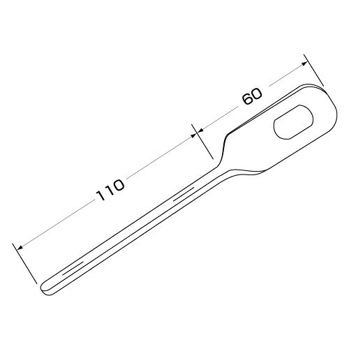 JET INOUE｜ジェット・イノウエ ストロングステーNO.10 （110+60mm） ステンレス 596110