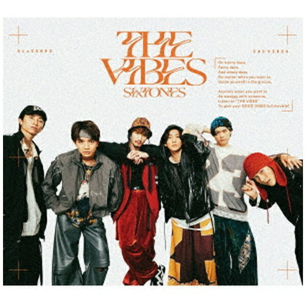 ソニーミュージックマーケティング｜Sony Music Marketing SixTONES/ THE VIBES 初回盤A（Blu-ray Disc付）【CD】 【代金引換配送不可】