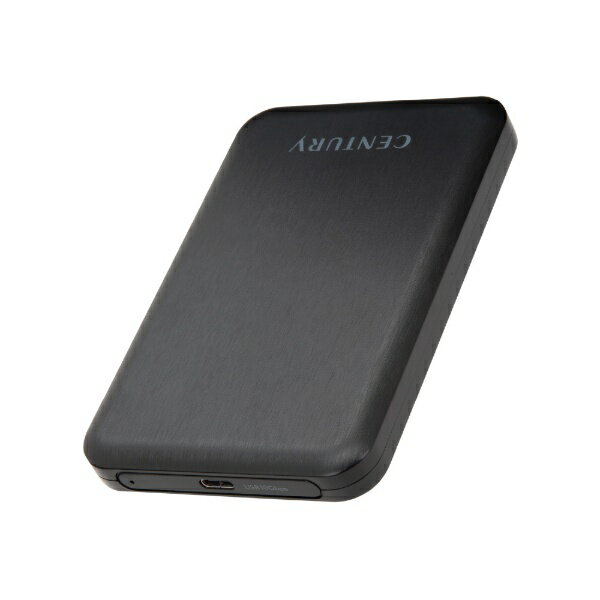 センチュリー｜Century Corporation HDD/SSDケース USB-C＋USB-A接続 カンタンBOX2.5 USB10G CKB25U10GC [2.5インチ対応 /SATA /1台]