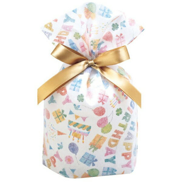 包む|TSUTSUMU ギフトバッグ バースデー Mサイズ TD021