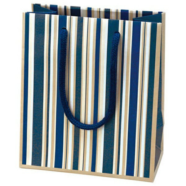 包む ストライプバッグ ネイビー 190 TG035