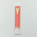 Z&K|ゼットアンドケイ アルファベットトッパー Y