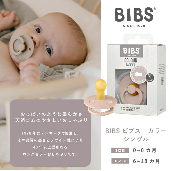 CLOVIS BABY｜クロビスベビー 天然ゴムおしゃぶり COLOUR（カラー） 1PK サイズ1 Haze Haze 2