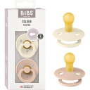 CLOVISBABY 天然ゴムおしゃぶり COLOUR（カラー） 2PK サイズ1 Ivory / Blush Ivory / Blush