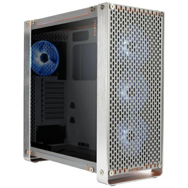 INWINbCEB ygݗčς݃P[XŁzPCP[X [ATX /Micro ATX /Extended ATX /Mini-ITX] DUBILI `^jEEO[ IW-CS-DUBILIASB-GRY (Assembled Case)