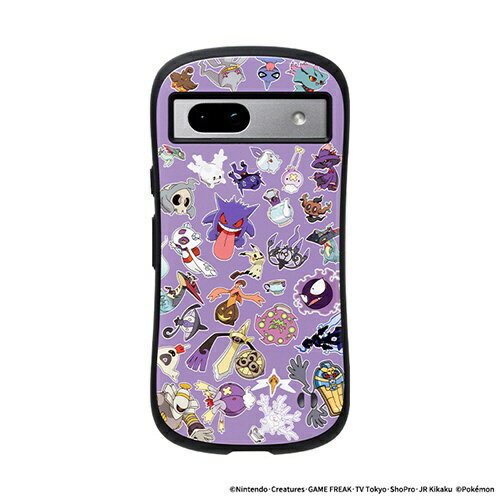 HAMEE｜ハミィ ［Google Pixel 7a専用］ポケットモンスター iFace First Classケース iFace PK総柄/パープル 41-964798