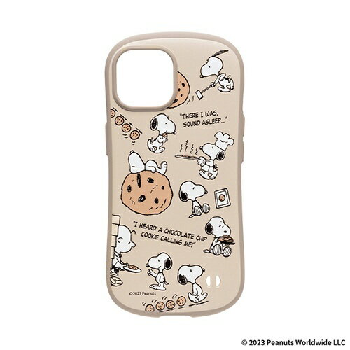 HAMEE｜ハミィ ［iPhone 15専用］PEANUTS/ピーナッツ iFace First Class Cafeケース iFace チョコチップクッキー 41-962909