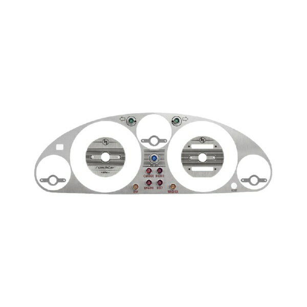 ジャスパフォーマンス｜Jass Performance メーターパネル(クラスターベゼル) ヴィンテージスタイル ステンレスヘアライン NA8ロードスター JP-2117