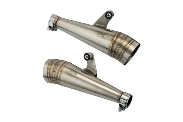 モートーン｜MOTONE CUSTOMS スリップオンマフラー ODIN GPスタイル Street Twin/Speed Twin 900 (16-23) シルバー MTE172