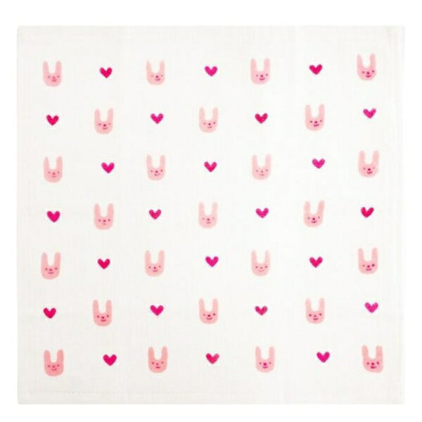 オカ｜Oka ふきん [30x30cm] Ag+イヤなニオイのしないかわいいふきん ウサギ