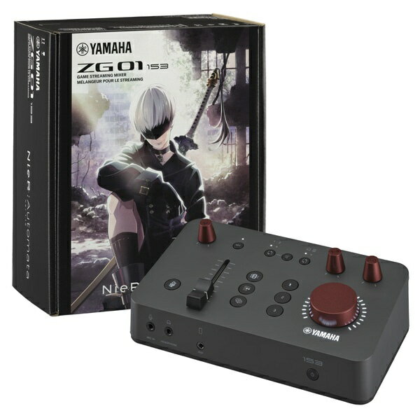 ヤマハ｜YAMAHA 〔ゲームストリーミングミキサー〕『NieR:Automata Ver1.1a』 特別コラボレーションモデル ZG01 153B ダークグレー 【代金引換配送不可】