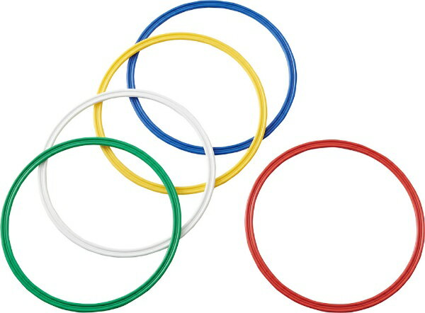 硬質カラフルなリングです。