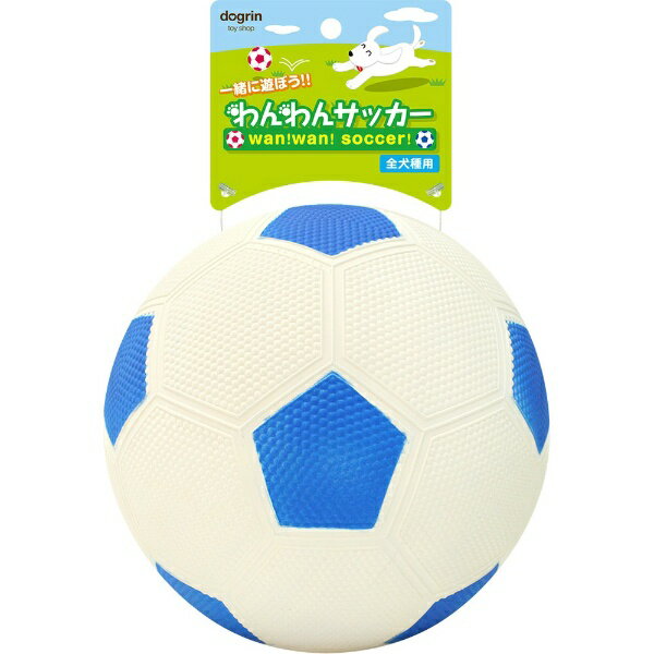 スーパーキャット｜SuperCat わんわんサッカー L ブルー WN-06のサムネイル