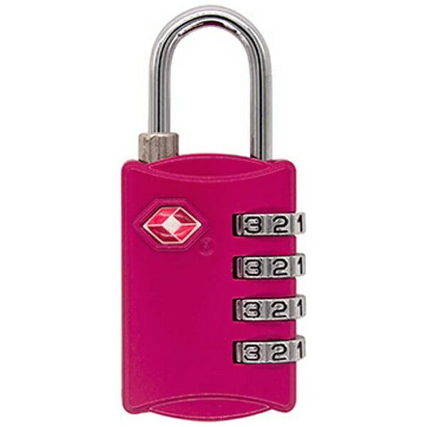 Royal Monster｜ロイヤルモンスター トラベルダイヤルロック TSA認証南京錠 ローズ RM-8416KEY-RO