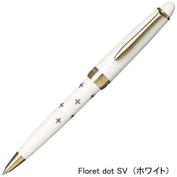 セーラー万年筆｜THE SAILOR PEN Classic Ko 文房蒔絵 ボールペン Floret dot SV [0.7mm] ホワイト 15-2503-210