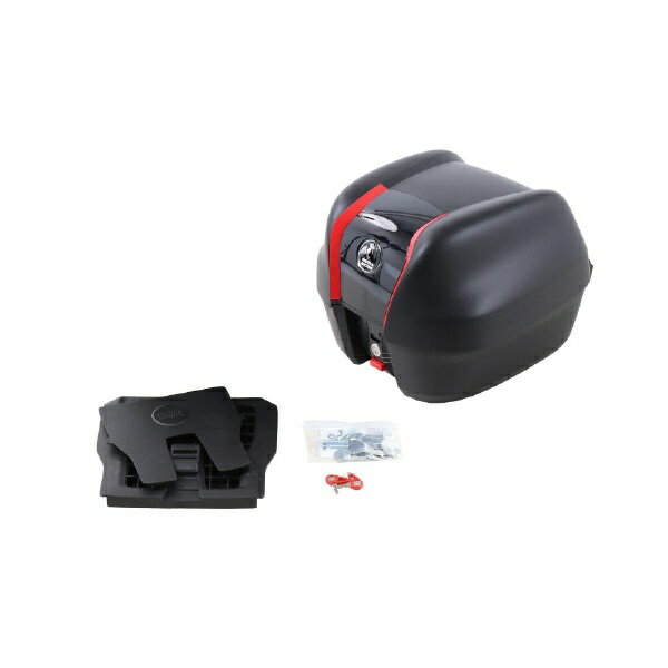 ヘプコアンドベッカー｜HEPCO&BECKER トップケース ジャーニー 汎用タイプ 30 ブラック 610206-SET