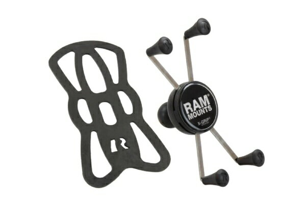 【エントリーで最大全額ポイント還元｜2/5まで】 ラムマウント｜RAM MOUNTS Xグリップ（M）スマホホルダー テザー付 1インチボール RAM-HOL-UN10BU RAM-HOL-UN10BU
