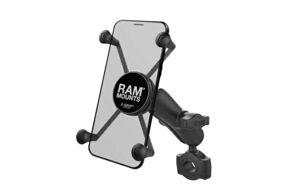 ラムマウント｜RAM MOUNTS Xグリップ（M）＆バーマウントベース（M）セット（標準アーム） φ19.05-25.4mm対応 1インチボール RAM-B-408-75-1-UN10U RAM-B-408-75-1-UN10U