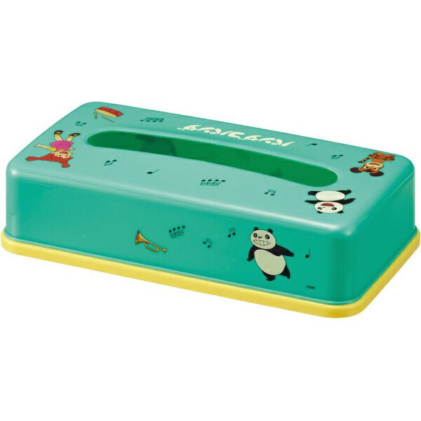 Skater|スケーター ティッシュストッカー1段(ソフトパックティッシュ用) パンダコパンダ