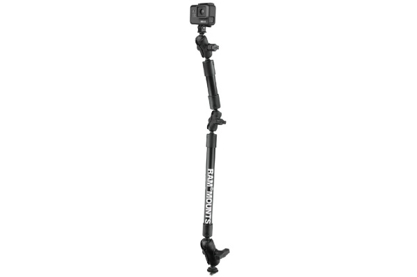 ラムマウント｜RAM MOUNTS GoProマウント＆トラックボールベースセット（全長78.7cmタフポール） 1.5インチボール RAP-354-TRA1-12-4-A-GOP1 P110-6622