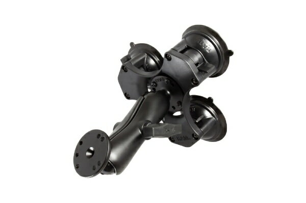 ラムマウント｜RAM MOUNTS AMPSラウンドベース＆トリプルサクションベース（標準アーム） 1.5インチボール RAP-365-101U RAP-365-101U