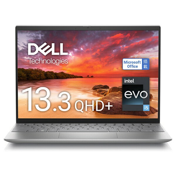 DELL｜デル ノートパソコン Inspiron 13 5330 プラチナシルバー MI553-DWHBCS 13.3型 /Windows11 Home /intel Core i5 /メモリ：16GB /SSD：512GB /Office HomeandBusiness Premium /2023年秋冬モデル