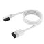 CORSAIRå륻 iCUE LINK Slim Cable 600mm ȥ졼/90L ۥ磻 CL-9011130-WW