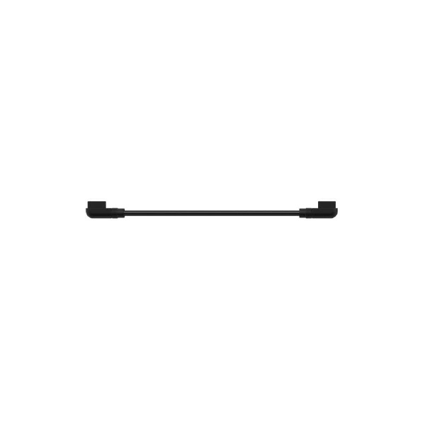 楽天ビック(ビックカメラ×楽天)のCORSAIR｜コルセア iCUE LINK用 Slim Cable 135mmx2本 スリム90°（L字）/スリム90°（L字） ブラック CL-9011133-WW｜アングル3