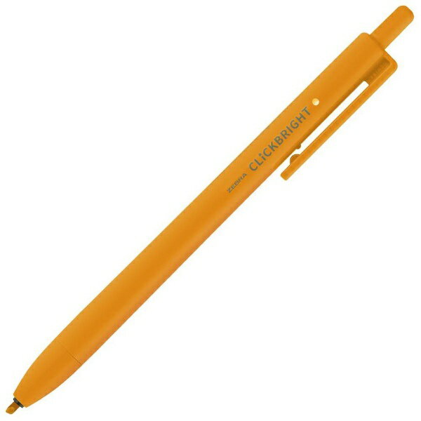 ゼブラ｜ZEBRA 水性顔料蛍光ペン　クリックブライト オレンジ WKS30-OR