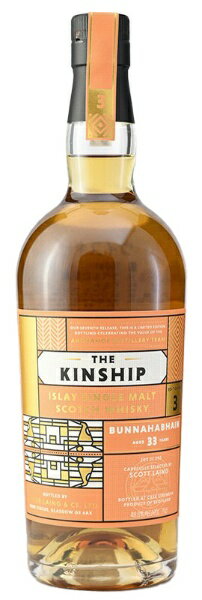 ウイスキー ハンターレイン ザ キンシップ ブナハーブン 33年 700ml【ウイスキー】 【代金引換配送不可】