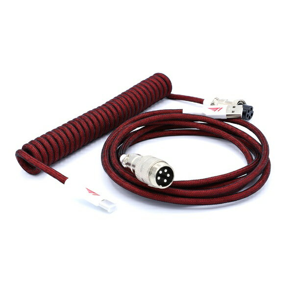 Matrix Keyboards｜マトリックスキーボード キーボードケーブル [USB-C ⇔ USB-A(PC側) /1.8m] T1 mk-coiled-cable-t1
