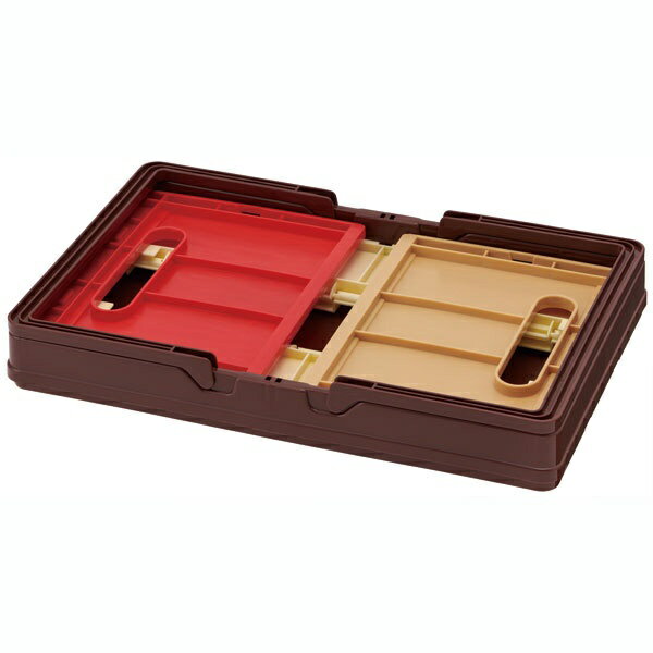 Skater｜スケーター 折りたたみ収納ボックス バーガーコンクス ミックス