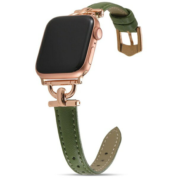 GAACAL｜가칼 APPLE WATCH 1-11/SE1-3 38/40/41/42(10-11)MM “어른의 지적감”이 소재 PU 레더 밴드 GAACAL 그린 GAACAL(가칼) 그린 W00230GA