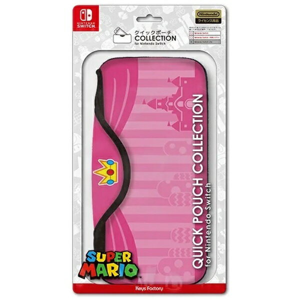 キーズファクトリー｜KeysFactory クイックポーチ COLLECTION for Nintendo Switch（スーパーマリオ）Type-C CQP-017-3【Switch】