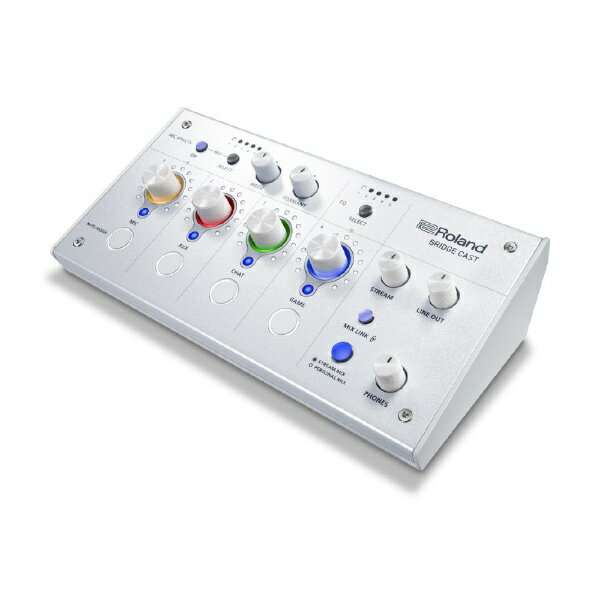 Roland｜ローランド 〔ゲーミングミキサー〕 BRIDGE CAST ホワイト BRC-WH 3