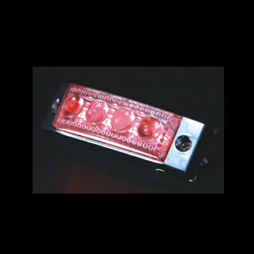 JET INOUE｜ジェット・イノウエ LED超ミニフラットマーカーランプ 24V レッド 531396
