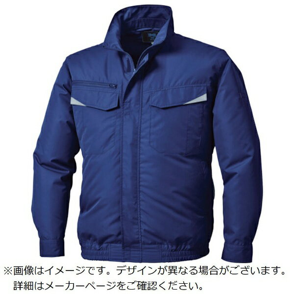 空調服 長袖ブルゾン　ネイビー　4L KU92350N80S6