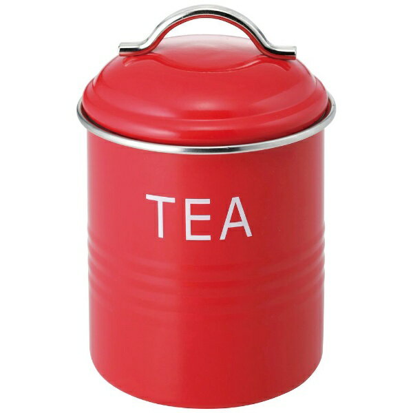カンダ｜Kanda バーネットキャニスター 赤 TEA