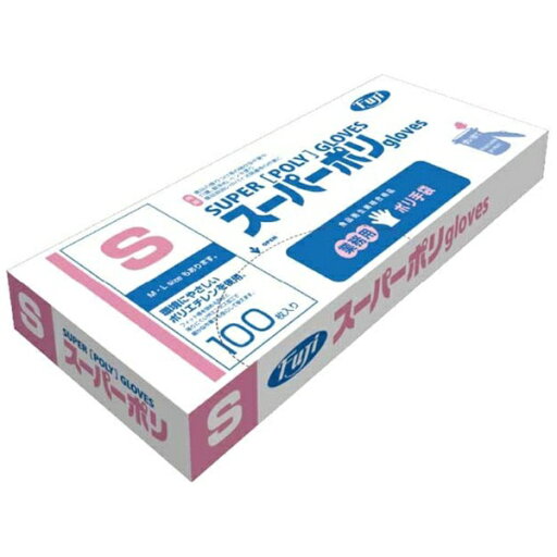 カンダ|Kanda フジ スーパーポリグローブ 半透明 S 100枚入 609100 カンダ|Kanda フジ スーパーポリグローブ 半透明 S 100枚入 609100