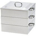 カンダ|Kanda 電磁用角蒸器 2段 36cm