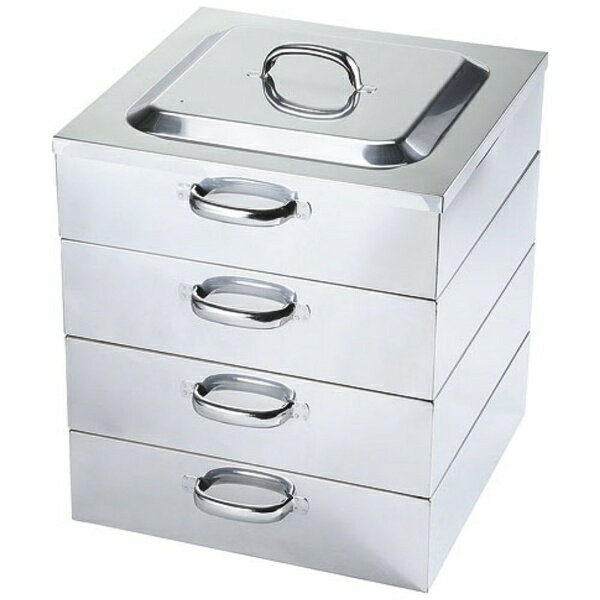 カンダ｜Kanda 電磁用角蒸器 3段 30cm