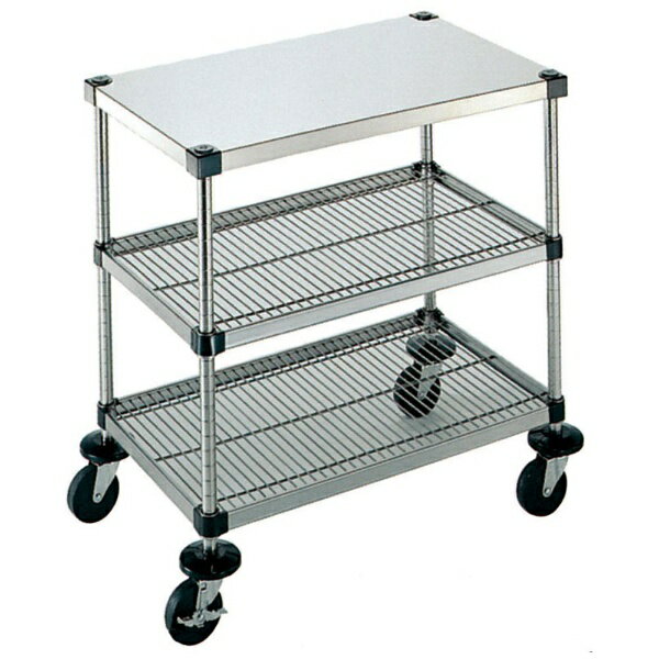 カンダ｜Kanda 弁慶シェルフワゴン 3段 6-3-B-2M-9-L