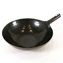 カンダ|Kanda 鉄打出片手中華鍋 1.2mm 36cm