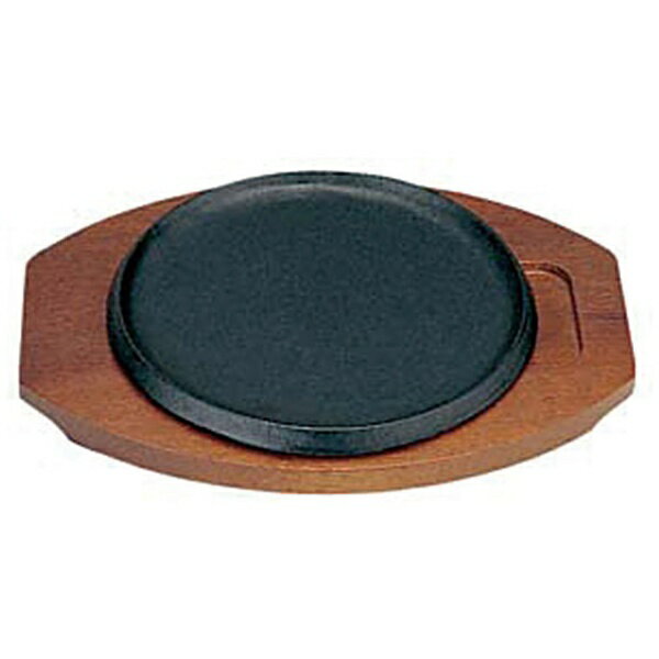 カンダ｜Kanda S 電磁用ステーキ皿 浅丸型 23cm