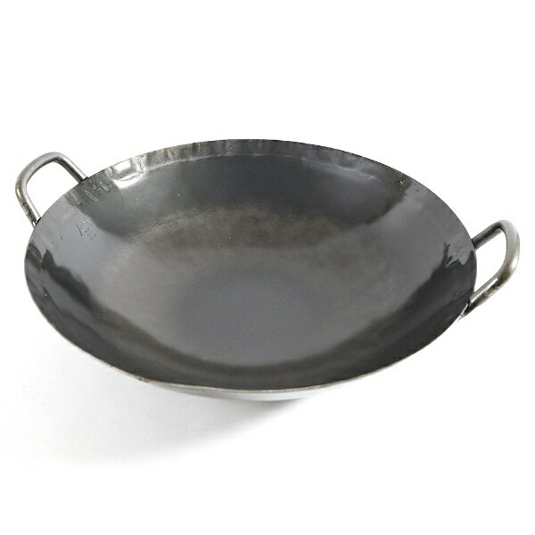 カンダ｜Kanda KD 鉄打出中華鍋 1.2mm（取手溶接）42cm