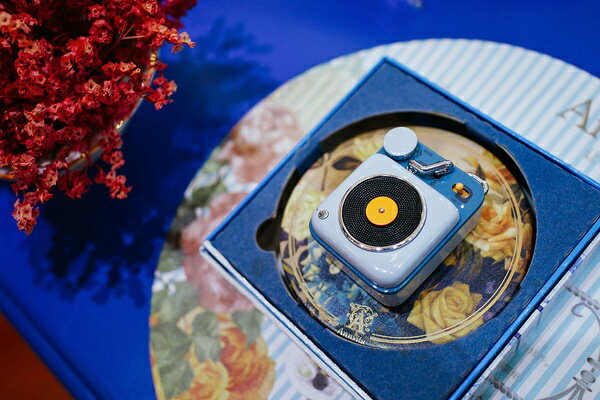 MUZEN｜ミューゼン ブルートゥーススピーカー Button sky blue MW-P1I BLUE [Bluetooth対応] 2