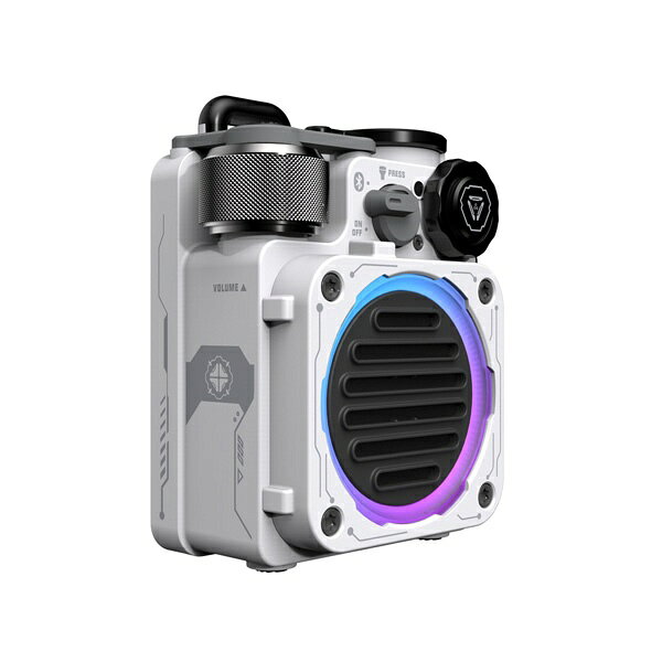 MUZEN｜ミューゼン ブルートゥーススピーカー Cyber Cube White MW-PVXLI WHITE [B...