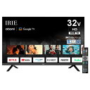 FFF SMARTLIFE CONNECTED｜フィールドスリースマートライフコネクティッド 液晶テレビ IRIE ブラック FFF-TV32WG 32V型 /Bluetooth対応 /ハイビジョン /YouTube対応