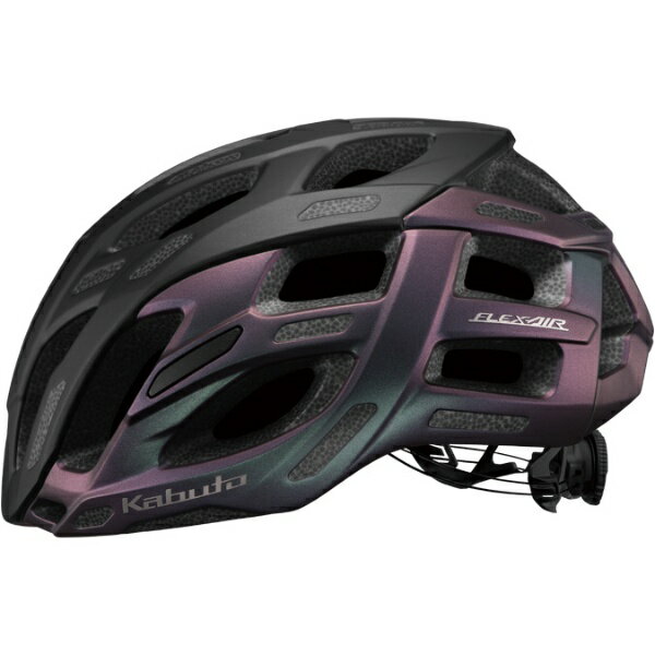 OGK|オージーケー 自転車用ヘルメット FLEX-AIR フレックス・エアー(L/XLサイズ:59〜61cm/マットトランス) マットトランス【返品不可】